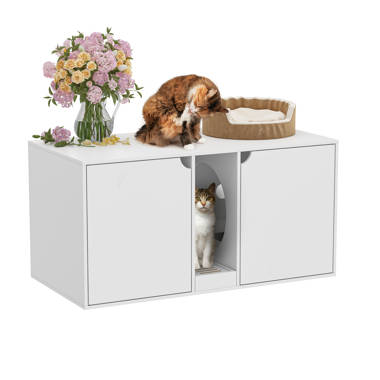 New cat condos premier outlet large litter box enclosure